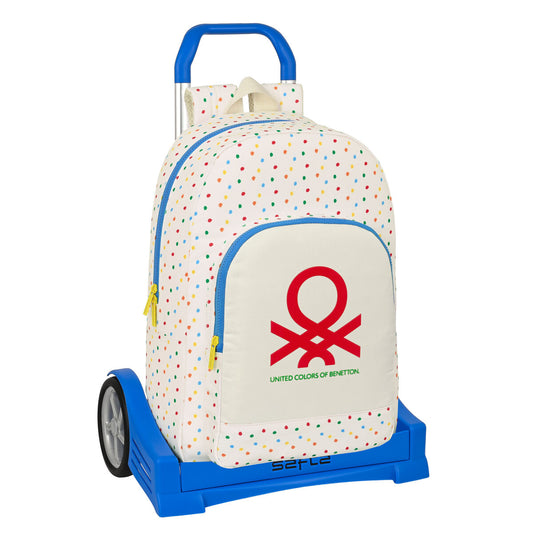 Ghiozdan cu Roți Benetton Topitos (30 x 46 x 14 cm) - Birou și papetărie, Material școlar și educațional