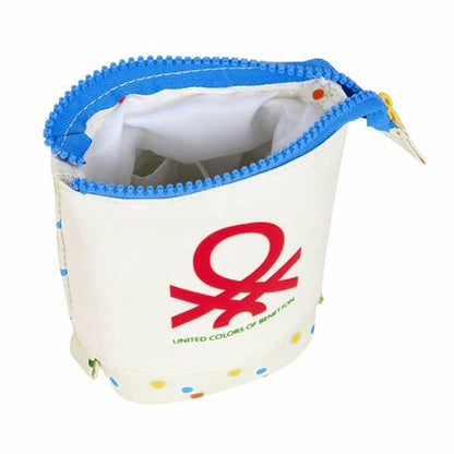 Geantă Universală Benetton Topitos Alb Natural 19 x 6 cm - Birou și papetărie, Material școlar și educațional