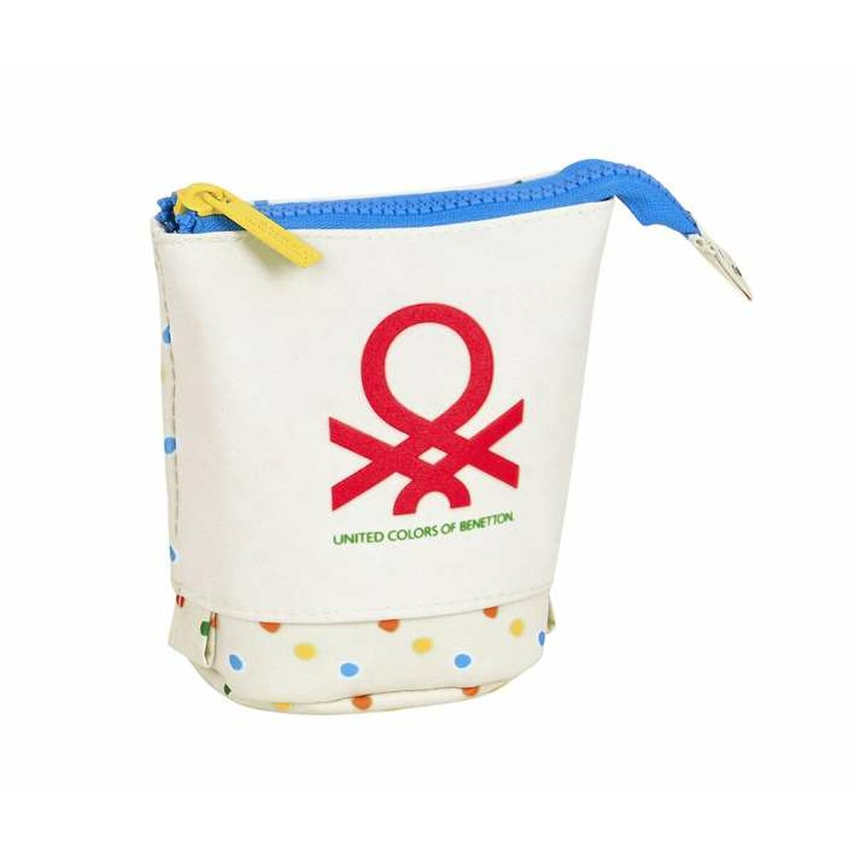 Geantă Universală Benetton Topitos Alb Natural 19 x 6 cm - Birou și papetărie, Material școlar și educațional