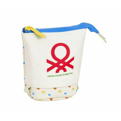 Geantă Universală Benetton Topitos Alb Natural 19 x 6 cm - Birou și papetărie, Material școlar și educațional