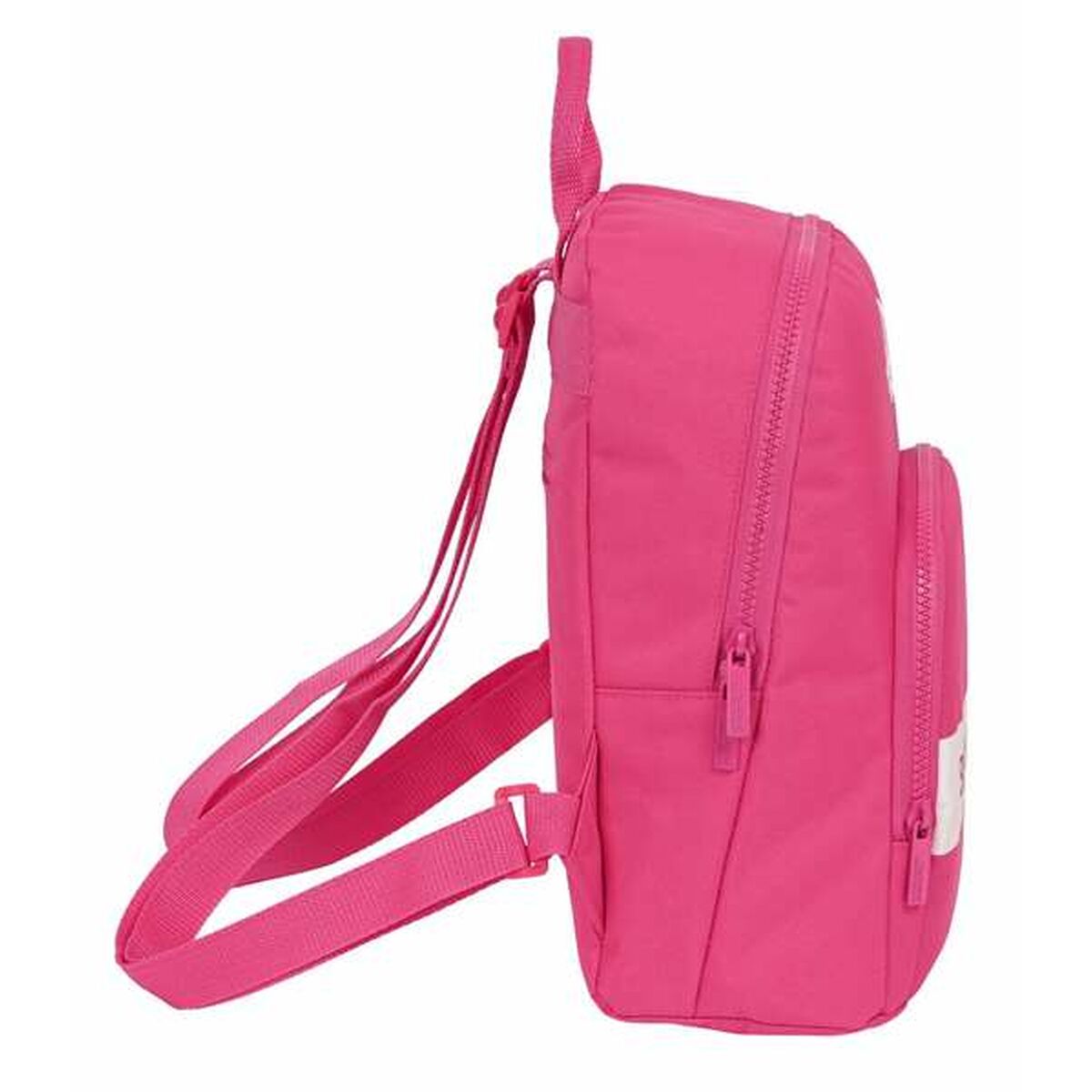 Rucsac Casual Benetton Raspberry Fucsia 25 x 30 x 13 cm - Birou și papetărie, Material școlar și educațional