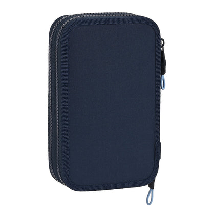 Penar cu Accesorii El Niño Bahia Albastru 12.5 x 19.5 x 4 cm (28 Piese) - Birou și papetărie, Material școlar și educațional