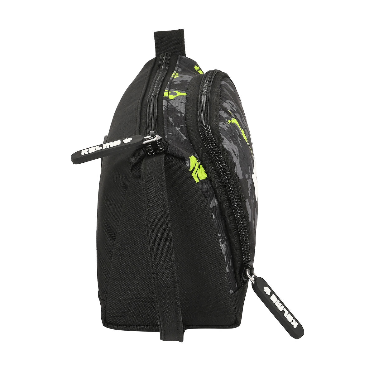 Penar cu Accesorii Kelme Jungle Negru Gri Lămâie verde 20 x 11 x 8.5 cm (32 Piese) - Birou și papetărie, Material școlar și educațional