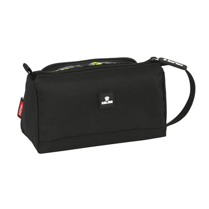 Penar cu Accesorii Kelme Jungle Negru Gri Lămâie verde 20 x 11 x 8.5 cm (32 Piese) - Birou și papetărie, Material școlar și educațional