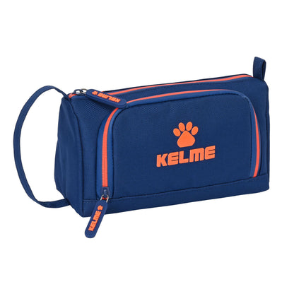 Penar Școlar Kelme Navy blue Portocaliu Bleumarin 20 x 11 x 8.5 cm - Birou și papetărie, Material școlar și educațional