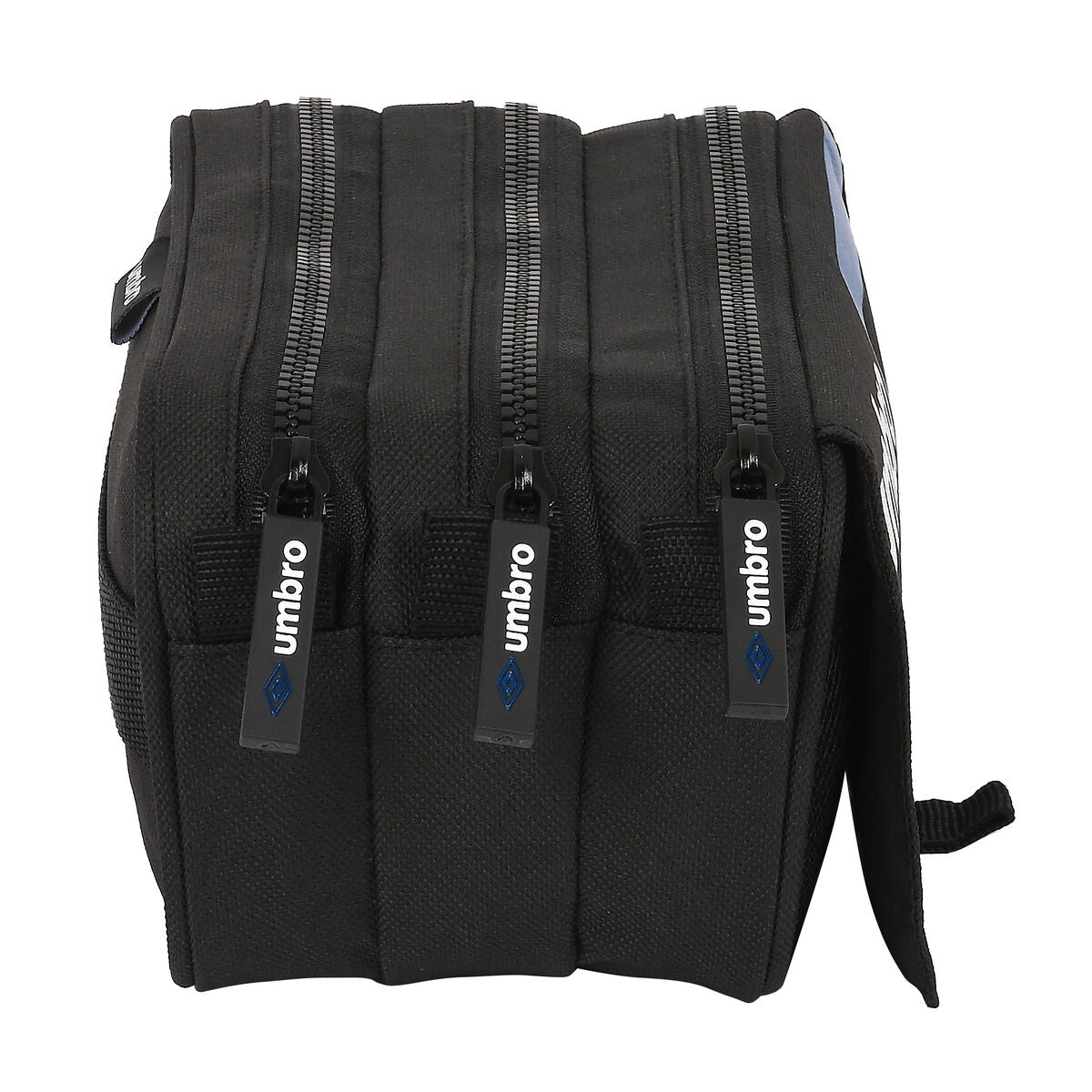 Penar triplu Umbro Flash Negru (21,5 x 10 x 8 cm) - Birou și papetărie, Material școlar și educațional