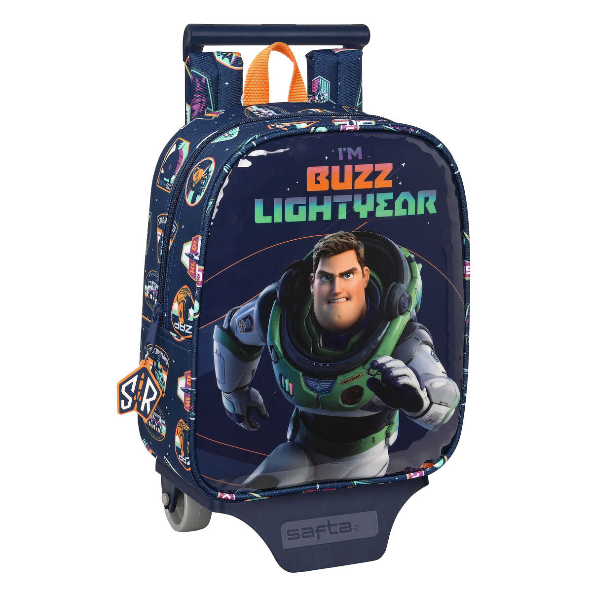 Ghiozdan cu Roți Buzz Lightyear Bleumarin (22 x 27 x 10 cm) - Birou și papetărie, Material școlar și educațional