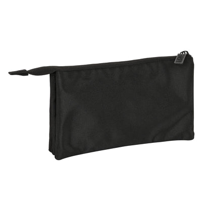 Penar triplu Marvel Negru (22 x 12 x 3 cm) - Birou și papetărie, Material școlar și educațional