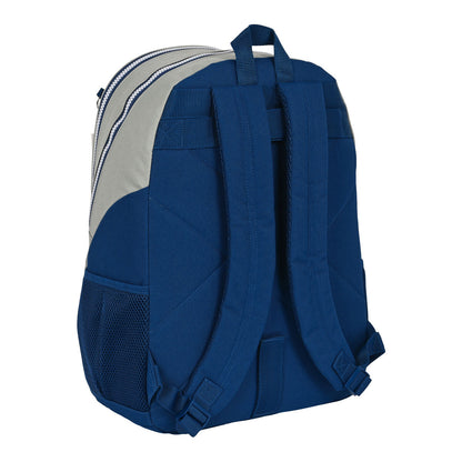 Ghiozdan Munich College Gri (32 x 44 x 16 cm) - Birou și papetărie, Material școlar și educațional