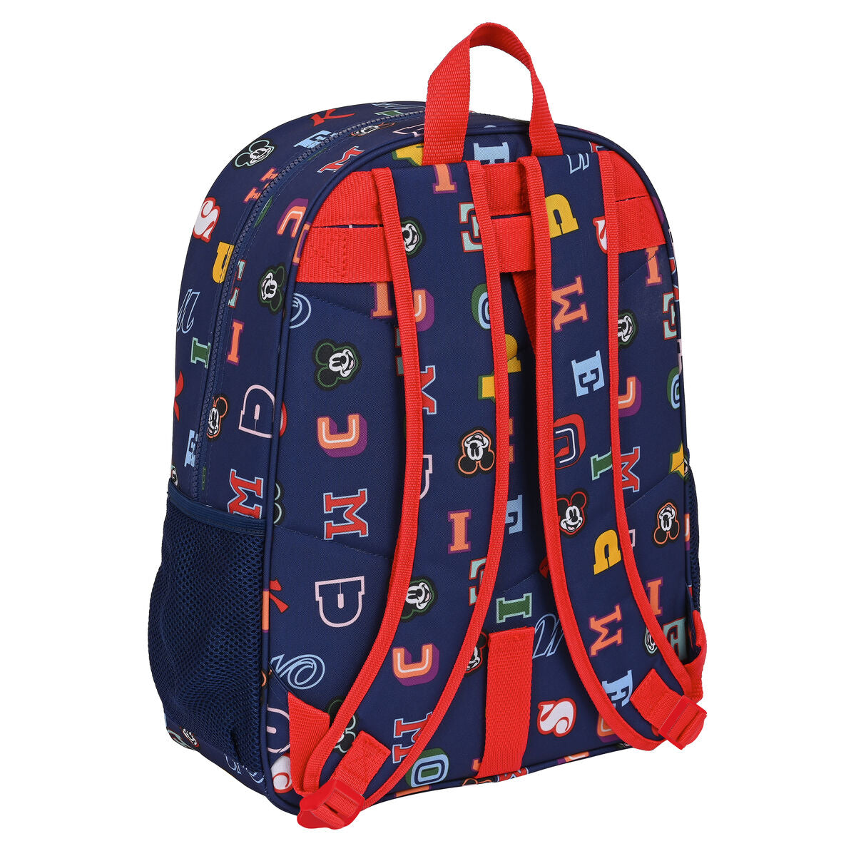 Ghiozdan Mickey Mouse Only One Bleumarin 33 x 42 x 14 cm - Birou și papetărie, Material școlar și educațional