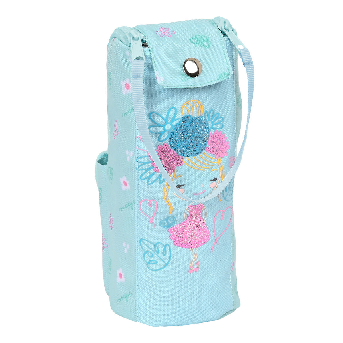 Penar Școlar Glow Lab Cute doll Albastru deschis (6 x 21 x 6 cm) - Birou și papetărie, Material școlar și educațional