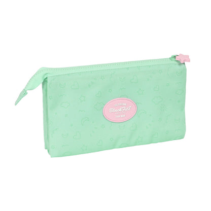 Penar triplu BlackFit8 Moon Verde 22 x 12 x 3 cm - Birou și papetărie, Material școlar și educațional