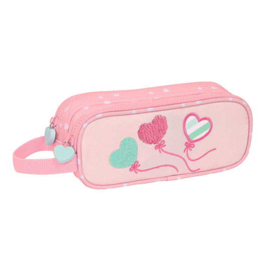 Penar dublu BlackFit8 Globitos Roz 21 x 8 x 6 cm - Birou și papetărie, Material școlar și educațional