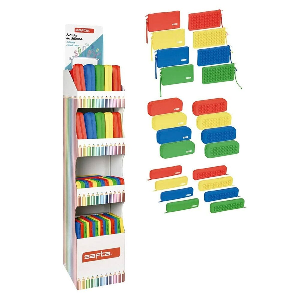 Geantă Universală Safta Roșu 29,5 x 168,5 x 32,5 cm - Birou și papetărie, Material școlar și educațional