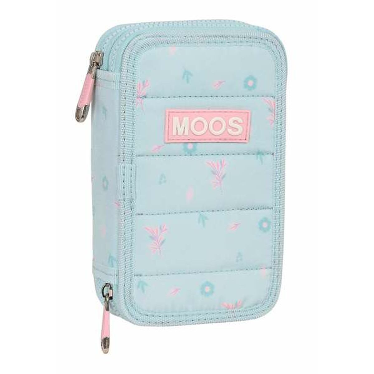 Creion dublu Moos Garden Turquoise 12,5 x 19,5 x 4 cm - Birou și papetărie, Material școlar și educațional