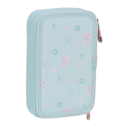 Creion dublu Moos Garden Turquoise 12.5 x 19.5 x 4 cm (28 Piese) - Birou și papetărie, Material școlar și educațional