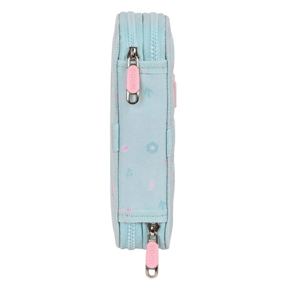 Creion dublu Moos Garden Turquoise 12.5 x 19.5 x 4 cm (28 Piese) - Birou și papetărie, Material școlar și educațional