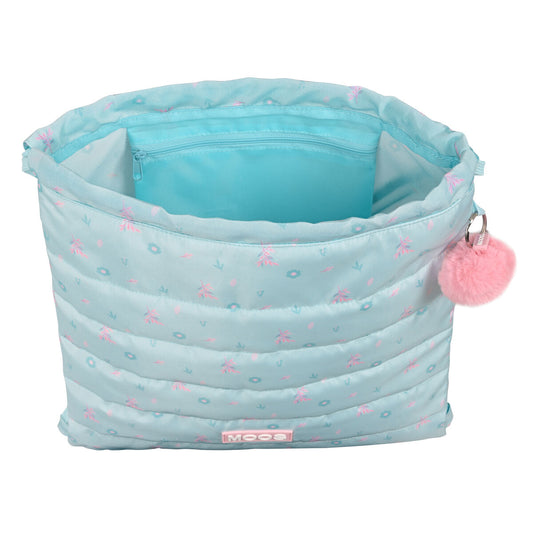Geantă Rucsac cu Bretele Moos Garden Turquoise - Birou și papetărie, Material școlar și educațional