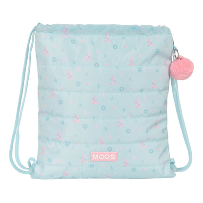 Geantă Rucsac cu Bretele Moos Garden Turquoise - Birou și papetărie, Material școlar și educațional