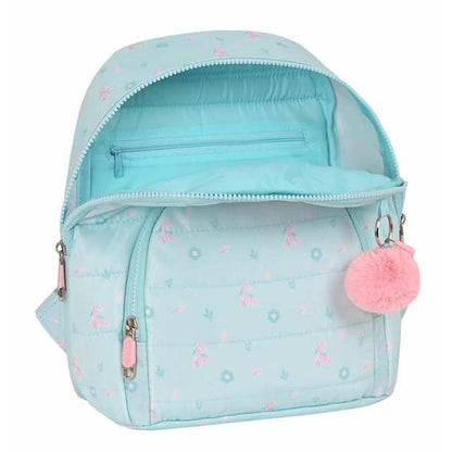 Rucsac pentru Copii Moos Garden Turquoise 25 x 30 x 13 cm Mini - Birou și papetărie, Material școlar și educațional