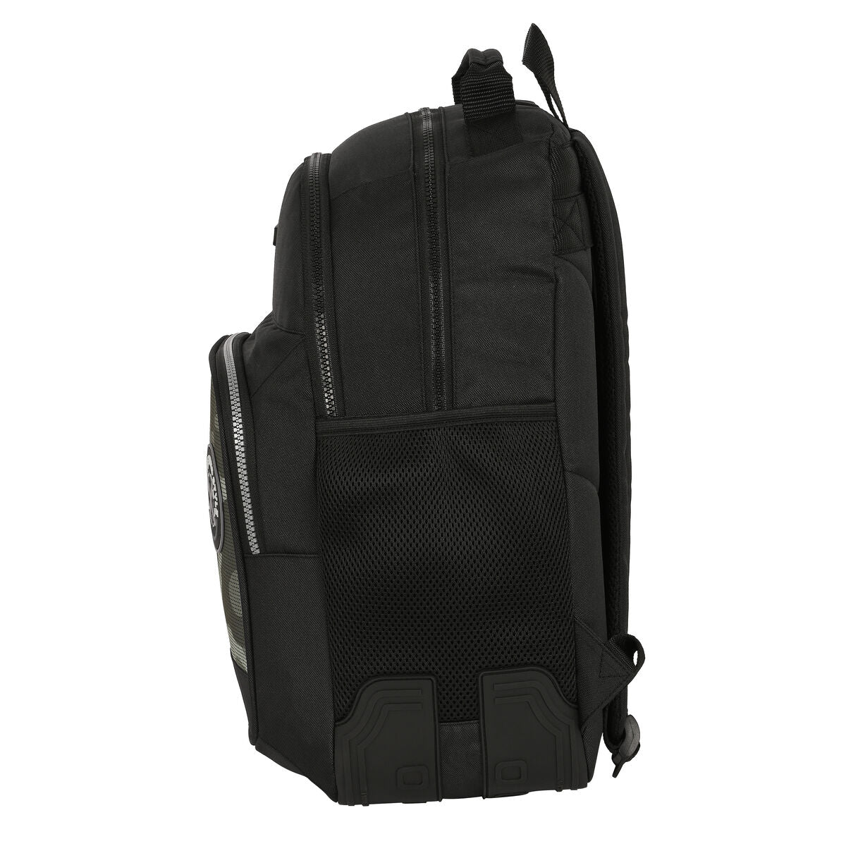 Ghiozdan Safta Stone Negru 32 x 42 x 15 cm - Birou și papetărie, Material școlar și educațional