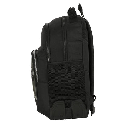 Ghiozdan Safta Stone Negru 32 x 42 x 15 cm - Birou și papetărie, Material școlar și educațional