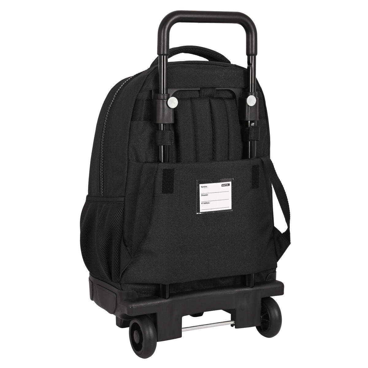 Ghiozdan cu Roți Safta Stone Negru 33 x 45 x 22 cm - Birou și papetărie, Material școlar și educațional