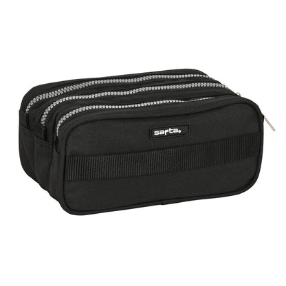 Penar Școlar Safta Stone Negru 21,5 x 10 x 8 cm - Birou și papetărie, Material școlar și educațional