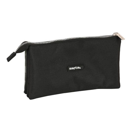 Penar Școlar Safta Stone Negru 22 x 12 x 3 cm - Birou și papetărie, Material școlar și educațional