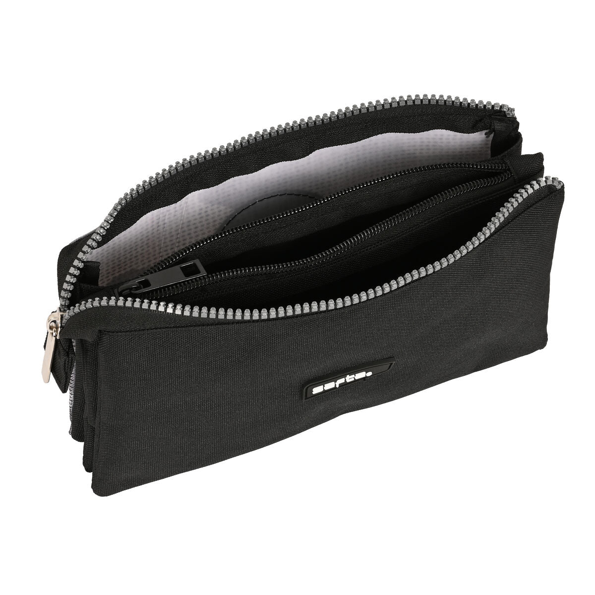 Penar Școlar Safta Stone Negru 22 x 12 x 3 cm - Birou și papetărie, Material școlar și educațional