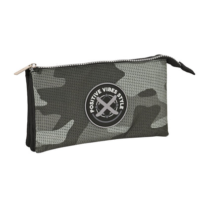 Penar Școlar Safta Stone Negru 22 x 12 x 3 cm - Birou și papetărie, Material școlar și educațional