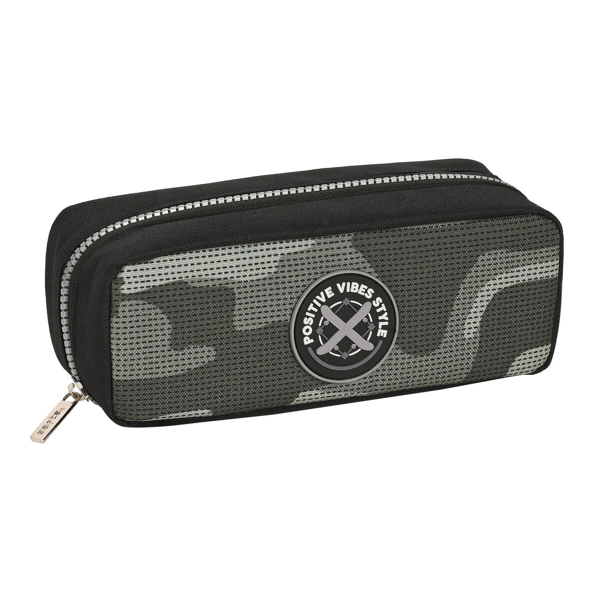 Penar Școlar Safta Stone Negru 21 x 8 x 8 cm - Birou și papetărie, Material școlar și educațional