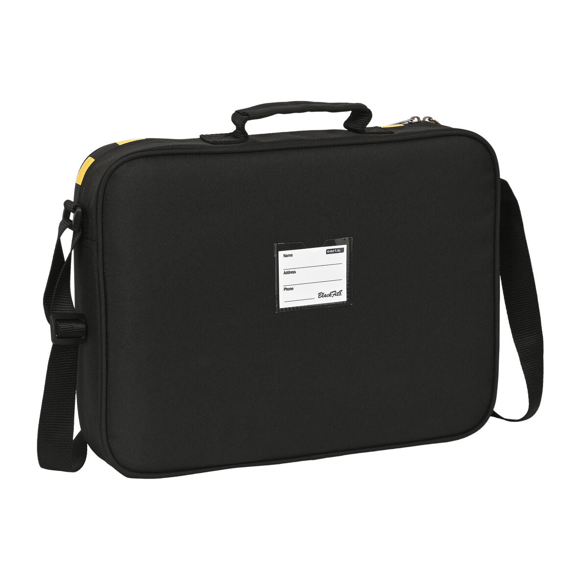 ghiozdan de școală BlackFit8 Zone Negru 38 x 28 x 6 cm - Birou și papetărie, Material școlar și educațional