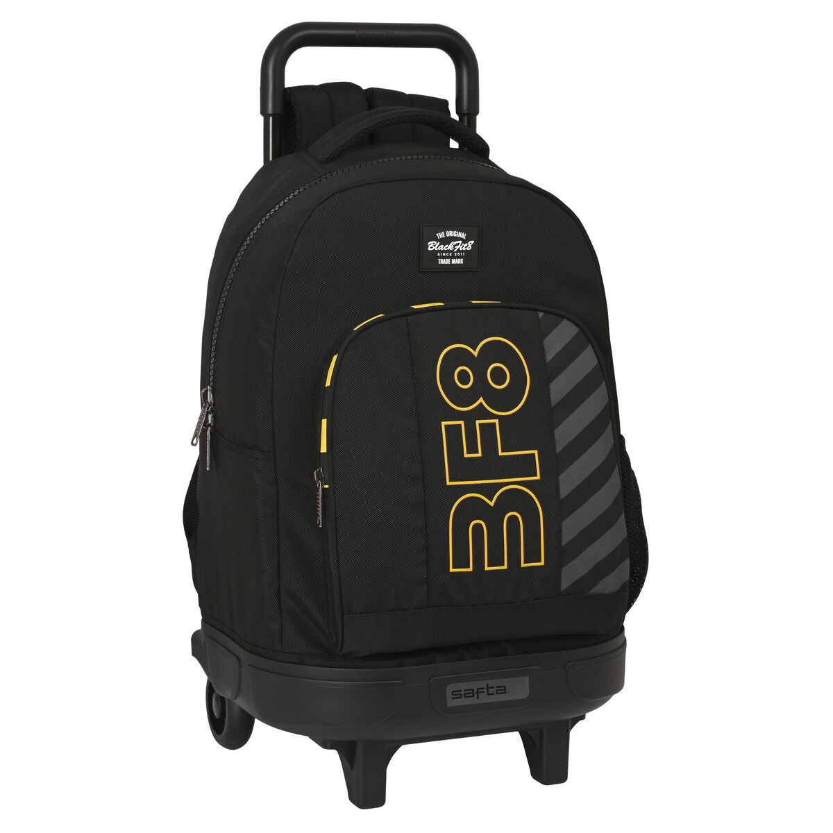 Ghiozdan cu Roți BlackFit8 Zone Negru 33 X 45 X 22 cm - Birou și papetărie, Material școlar și educațional
