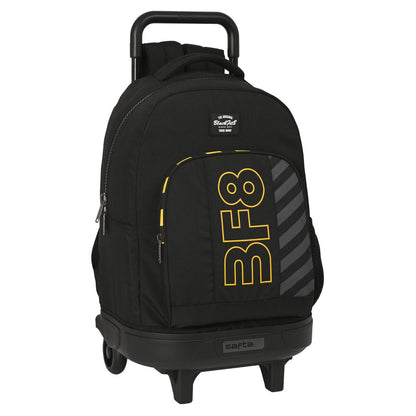 Ghiozdan cu Roți BlackFit8 Zone Negru 33 X 45 X 22 cm - Birou și papetărie, Material școlar și educațional