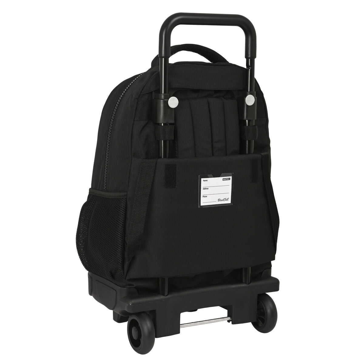 Ghiozdan cu Roți BlackFit8 Zone Negru 33 X 45 X 22 cm - Birou și papetărie, Material școlar și educațional