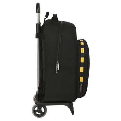 Ghiozdan cu Roți BlackFit8 Zone Negru 32 x 42 x 15 cm - Birou și papetărie, Material școlar și educațional