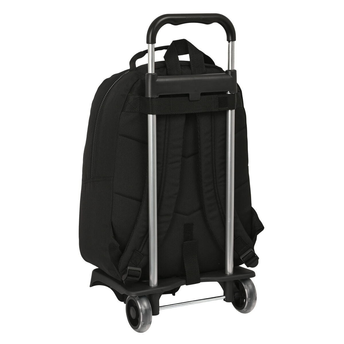 Ghiozdan cu Roți BlackFit8 Zone Negru 32 x 42 x 15 cm - Birou și papetărie, Material școlar și educațional