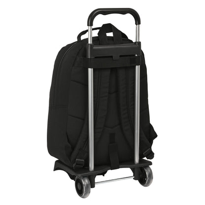 Ghiozdan cu Roți BlackFit8 Zone Negru 32 x 42 x 15 cm - Birou și papetărie, Material școlar și educațional