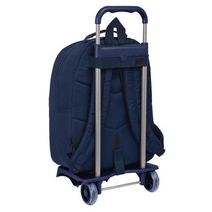 Ghiozdan cu Roți BlackFit8 Bleumarin 32 x 42 x 15 cm - Birou și papetărie, Material școlar și educațional