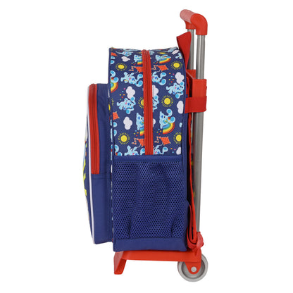 Ghiozdan cu Roți Blue's Clues Bleumarin (26 x 34 x 11 cm) - Birou și papetărie, Material școlar și educațional