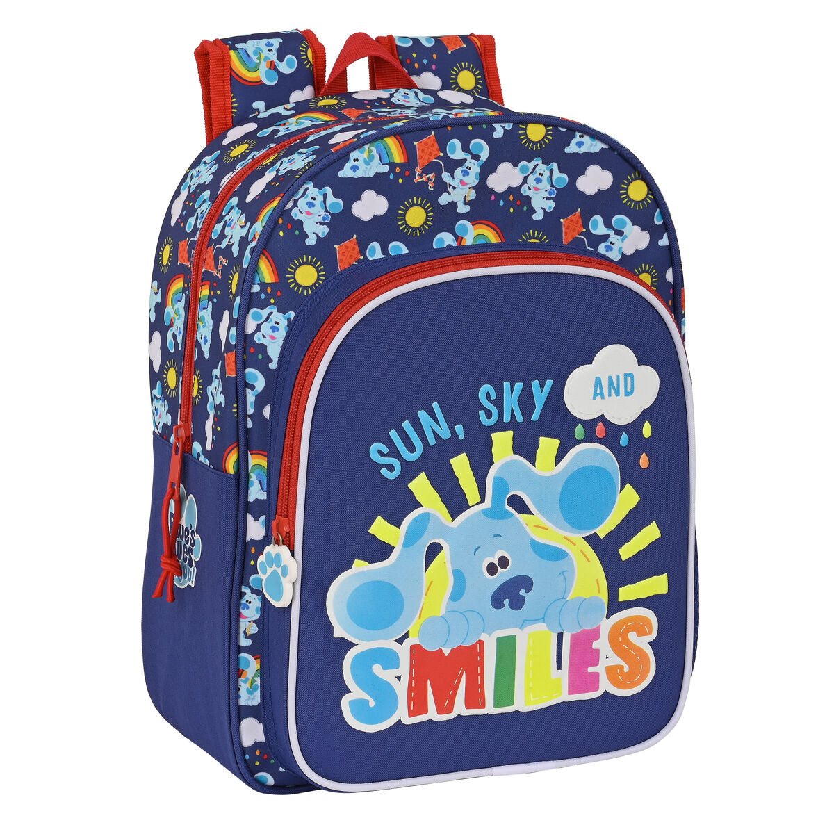 Ghiozdan Blue's Clues Bleumarin (26 x 34 x 11 cm) - Birou și papetărie, Material școlar și educațional