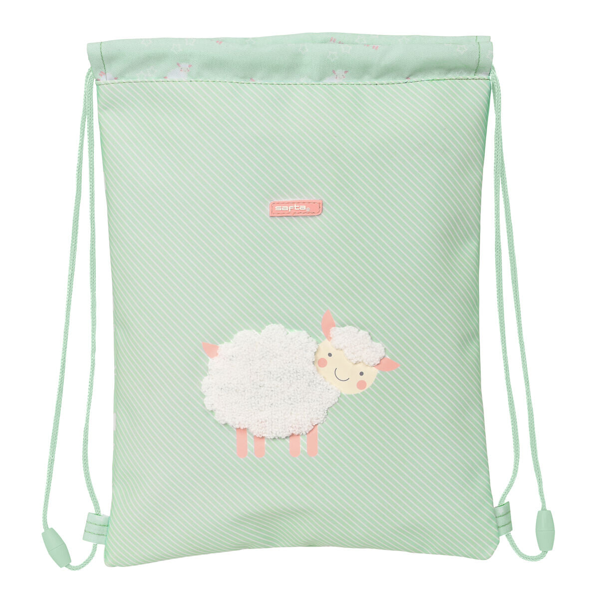 Geantă Rucsac cu Bretele Safta Ovejita Verde (26 x 34 x 1 cm) - Birou și papetărie, Material școlar și educațional
