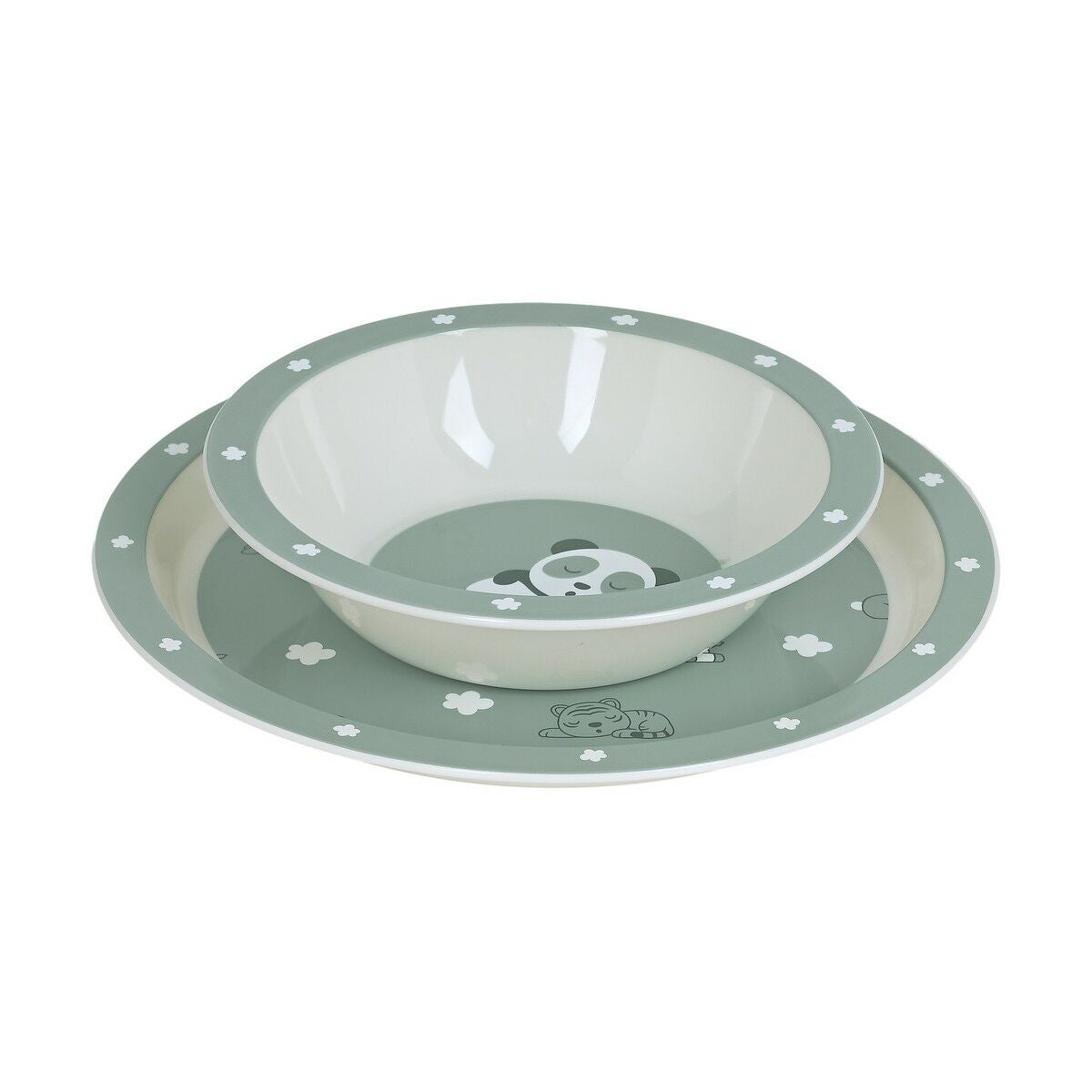Set de Menaj pentru Copii Safta Dormilon (4 Piese) - Acasă și bucătărie, Tacâmuri, veselă și sticlărie