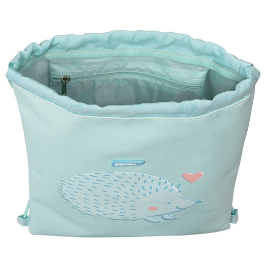 Geantă Rucsac cu Bretele Safta Erizo Turquoise (26 x 34 x 1 cm) - Birou și papetărie, Material școlar și educațional