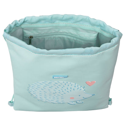 Geantă Rucsac cu Bretele Safta Erizo Turquoise (26 x 34 x 1 cm) - Birou și papetărie, Material școlar și educațional