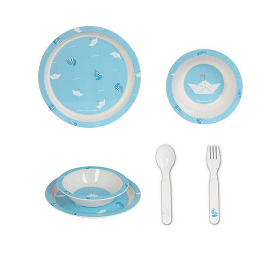 Set de Menaj pentru Copii Safta Ship (4 Piese) - Acasă și bucătărie, Tacâmuri, veselă și sticlărie