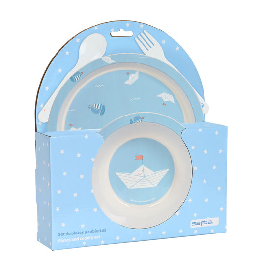 Set de Menaj pentru Copii Safta Ship (4 Piese) - Acasă și bucătărie, Tacâmuri, veselă și sticlărie