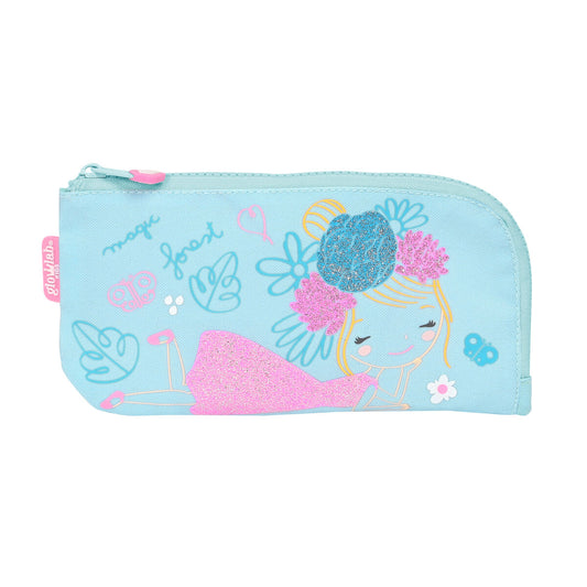 Geantă Universală Glowlab Kids Cute Doll Albastru deschis 23 x 11 x 1 cm - Birou și papetărie, Material școlar și educațional