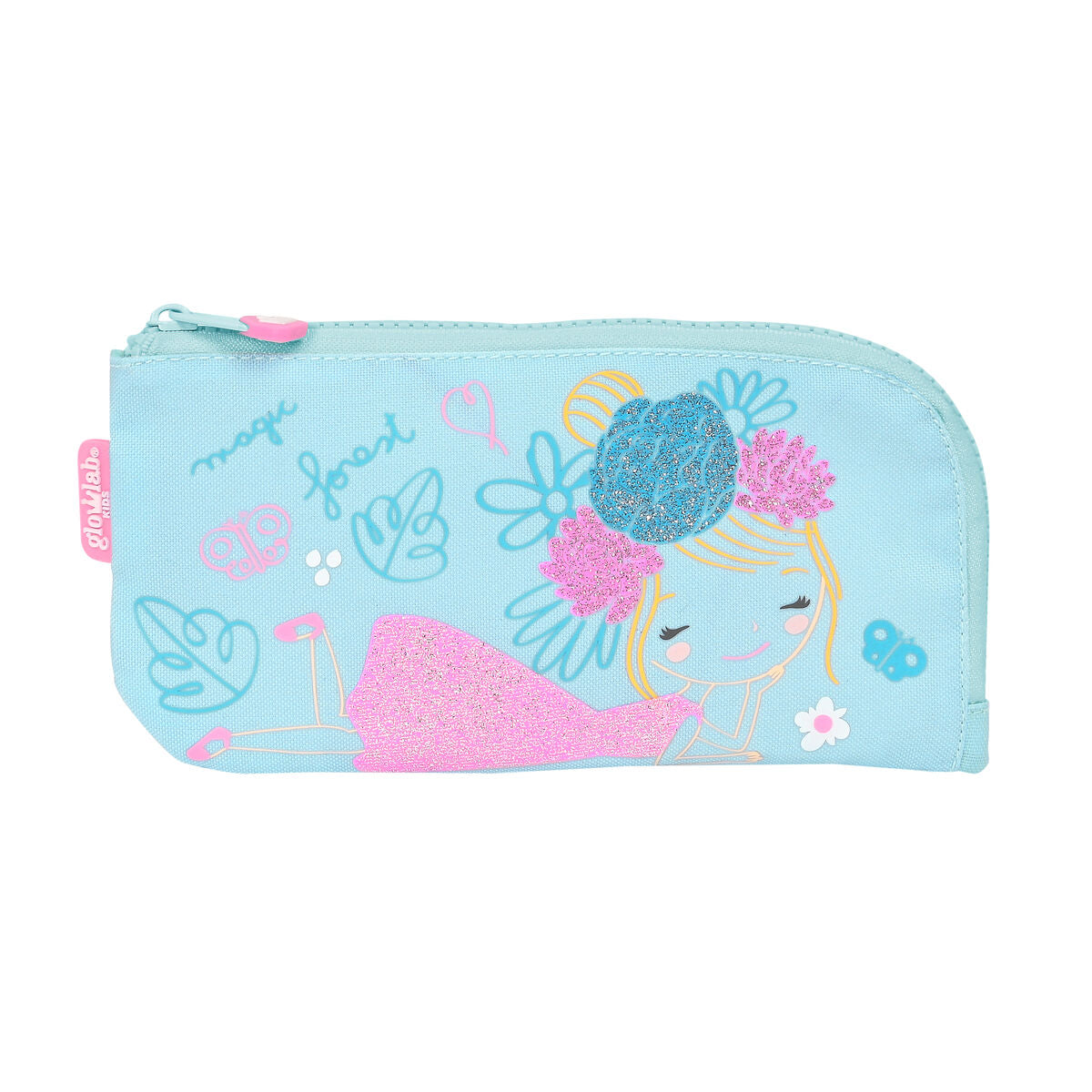 Penar Școlar Glow Lab Cute doll Albastru deschis (23 x 11 x 1 cm) - Birou și papetărie, Material școlar și educațional